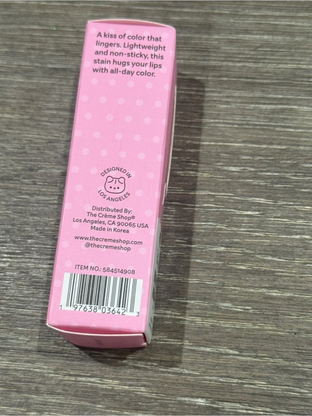 The Creme Shop Disney Minnie Mouse Lip Tint neón night
